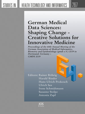 cover image of German Medical Data Sciences